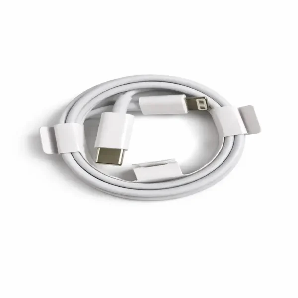 Cable USB-C a Lightning para iPhone coon carga rápida en Quito Ecuador